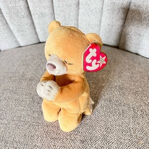 TY beanie baby “RARE” baby hope prying bear with ERRORS